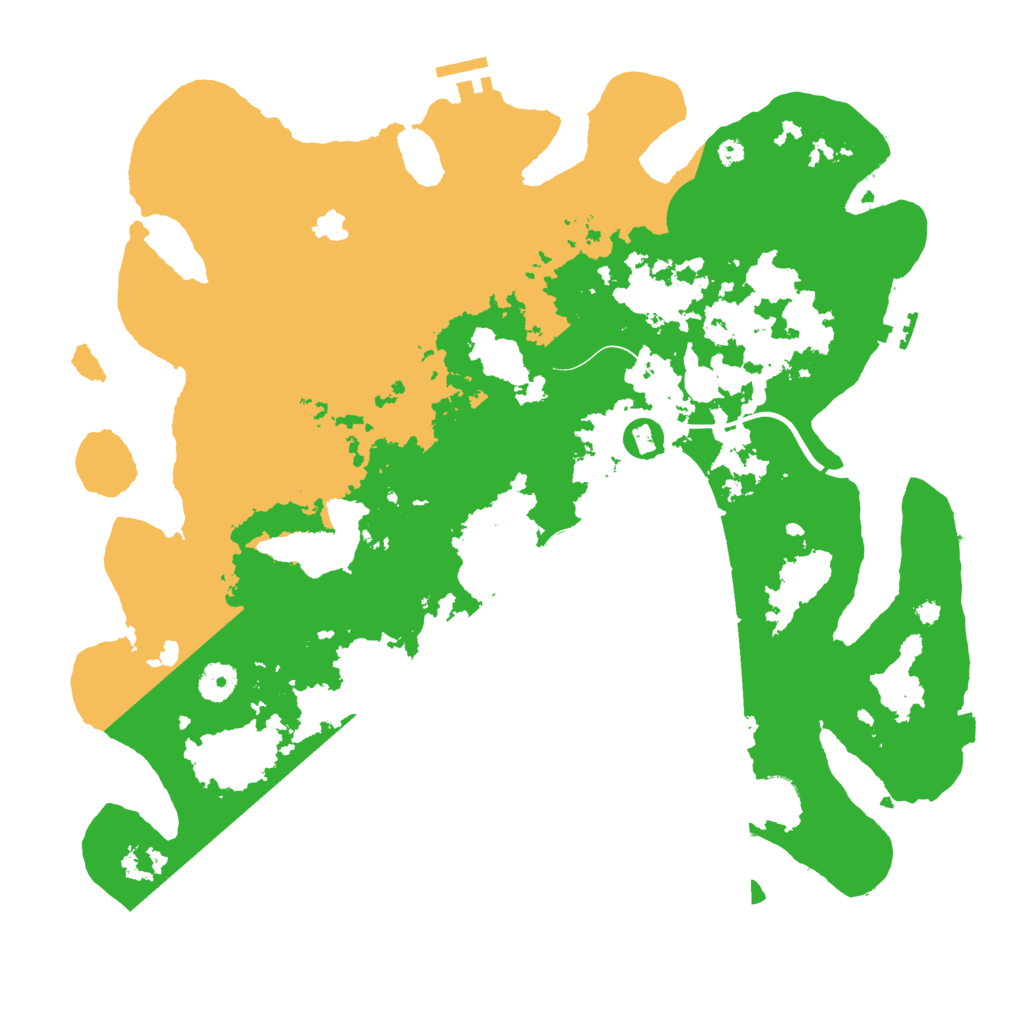 Biome Rust Map: Procedural Map, Size: 4000, Seed: 509245638