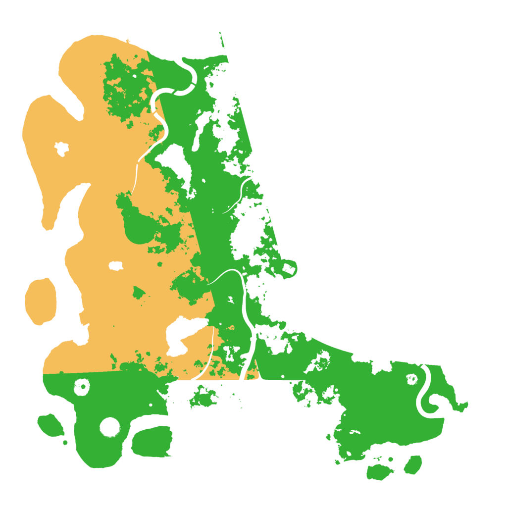 Biome Rust Map: Procedural Map, Size: 4500, Seed: 5311