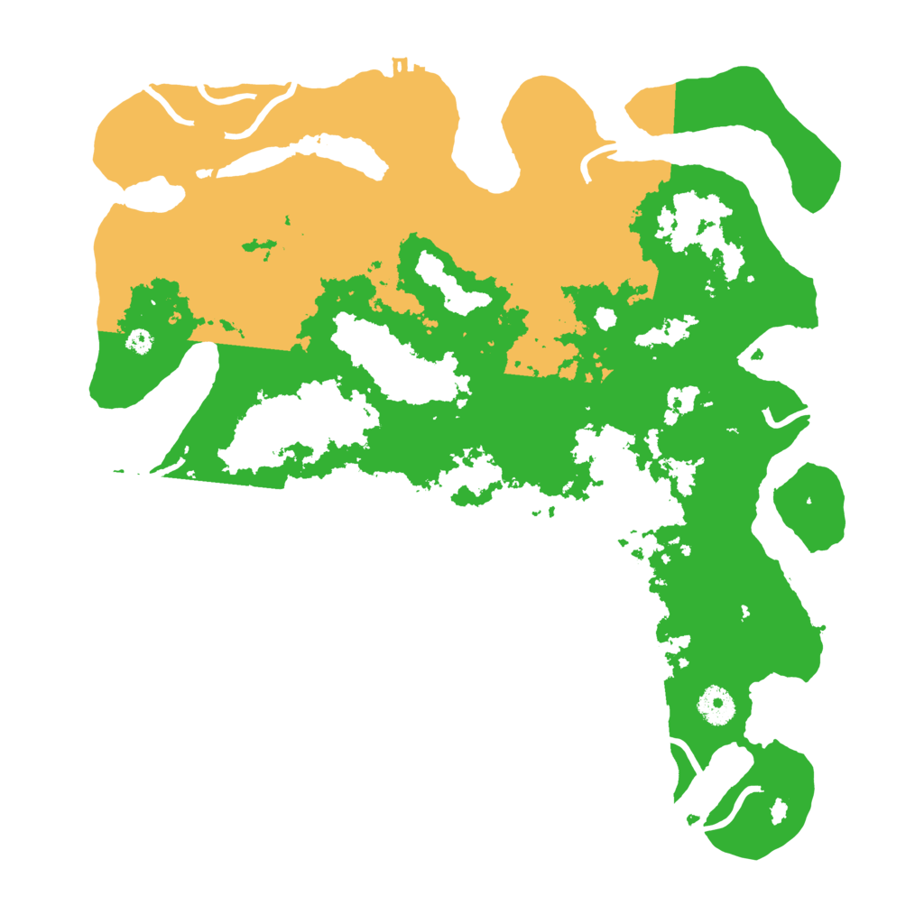 Biome Rust Map: Procedural Map, Size: 3750, Seed: 128440115