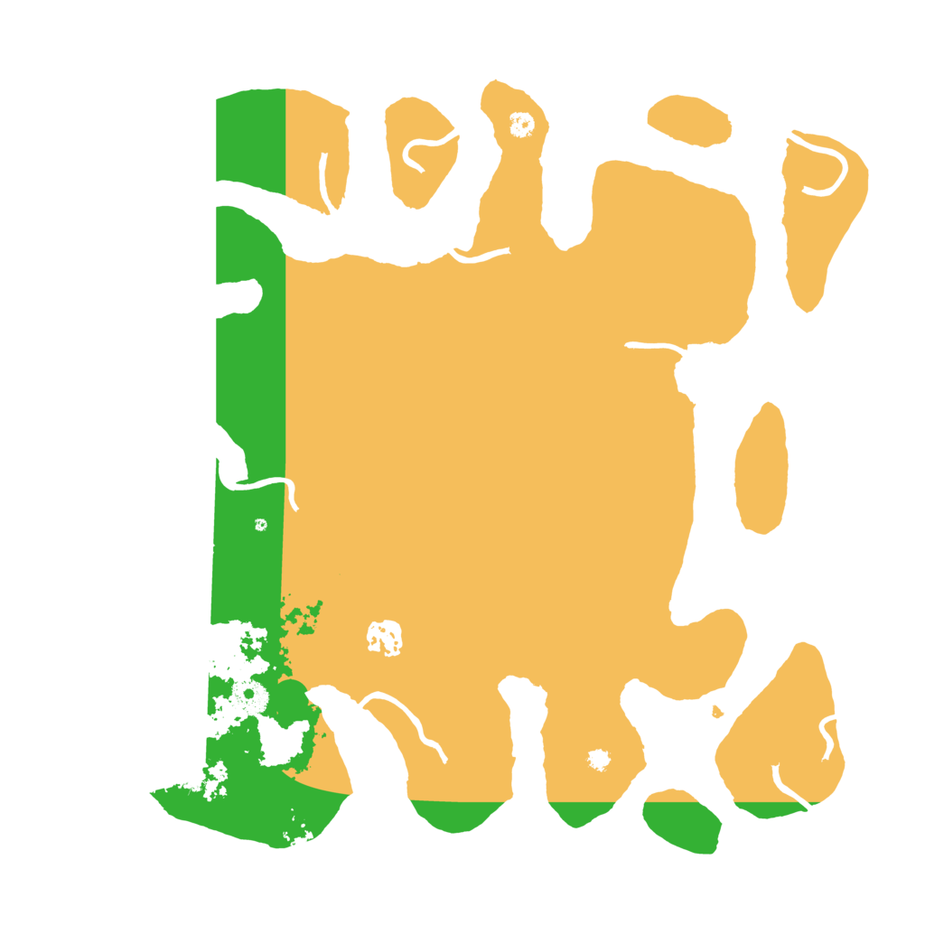 Biome Rust Map: Procedural Map, Size: 3700, Seed: 607234926