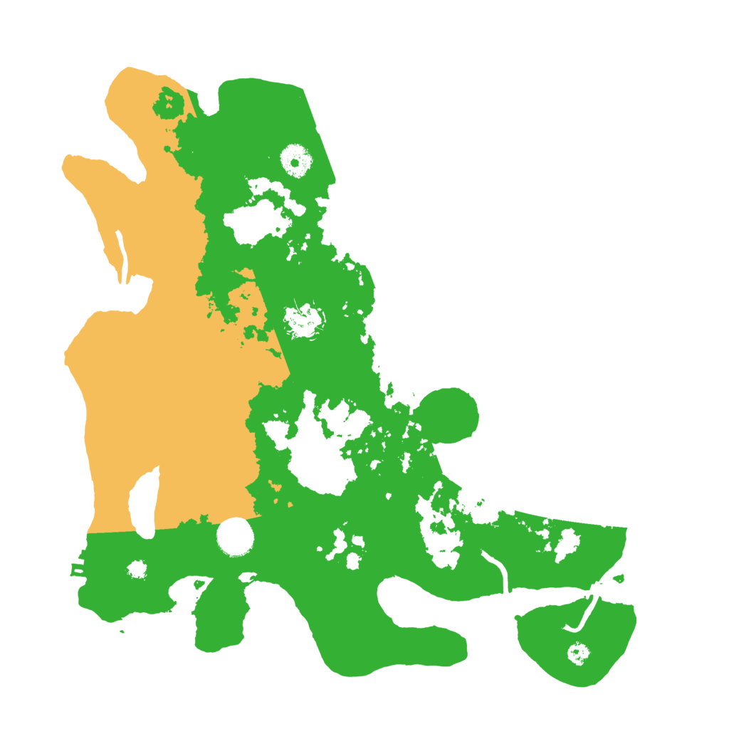 Biome Rust Map: Procedural Map, Size: 3500, Seed: 5880917