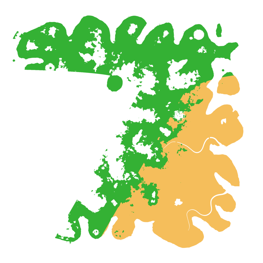 Biome Rust Map: Procedural Map, Size: 4500, Seed: 588243307