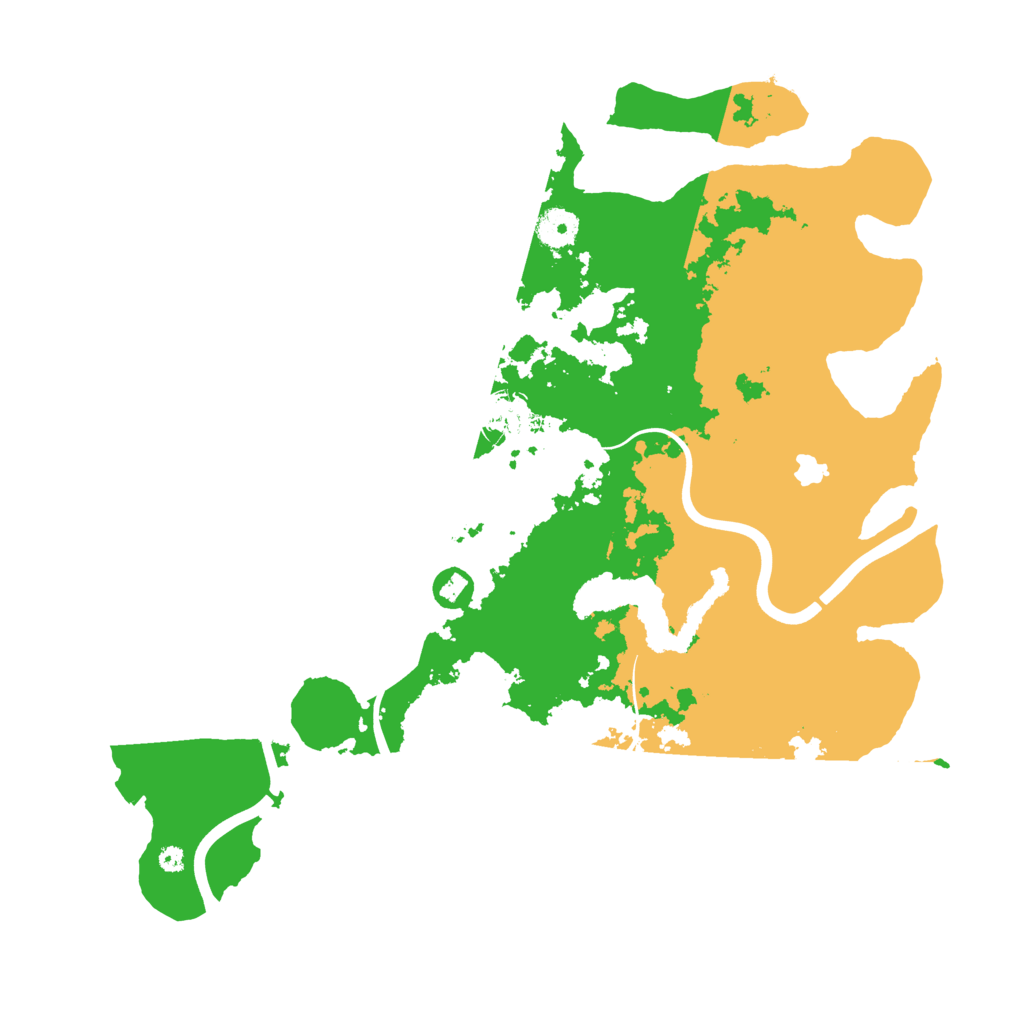 Biome Rust Map: Procedural Map, Size: 4000, Seed: 1231546