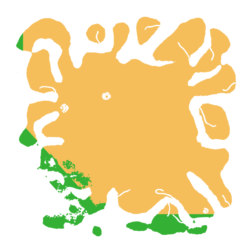 Biome Rust Map: Procedural Map, Size: 4500, Seed: 1548