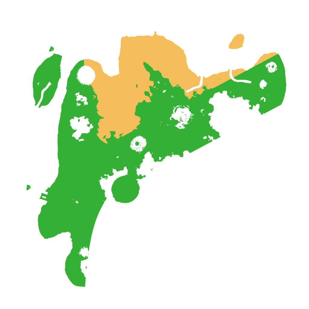 Biome Rust Map: Procedural Map, Size: 3000, Seed: 25823624