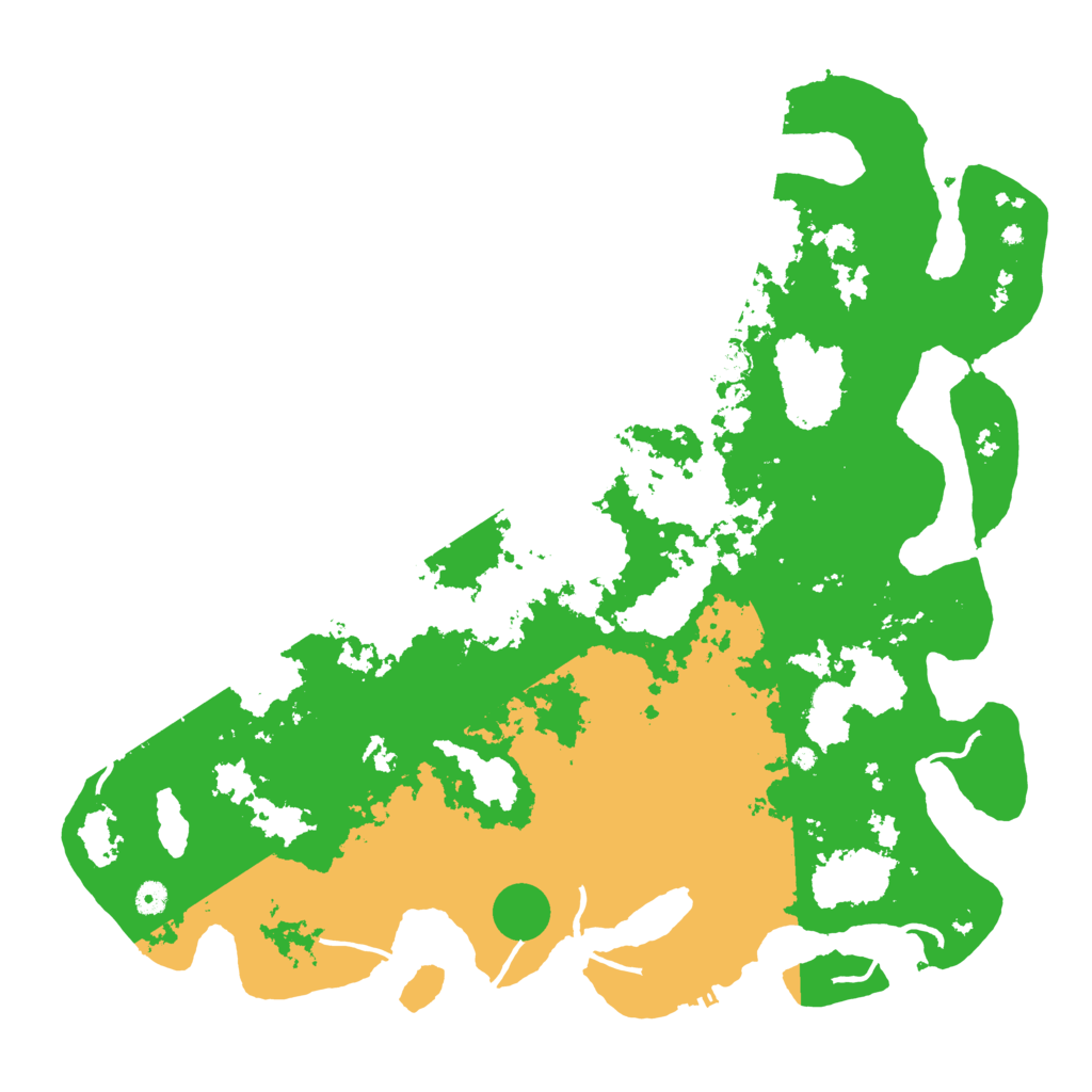 Biome Rust Map: Procedural Map, Size: 5000, Seed: 706073251