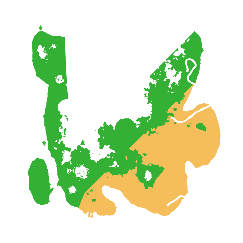 Biome Rust Map: Procedural Map, Size: 3000, Seed: 1967361851