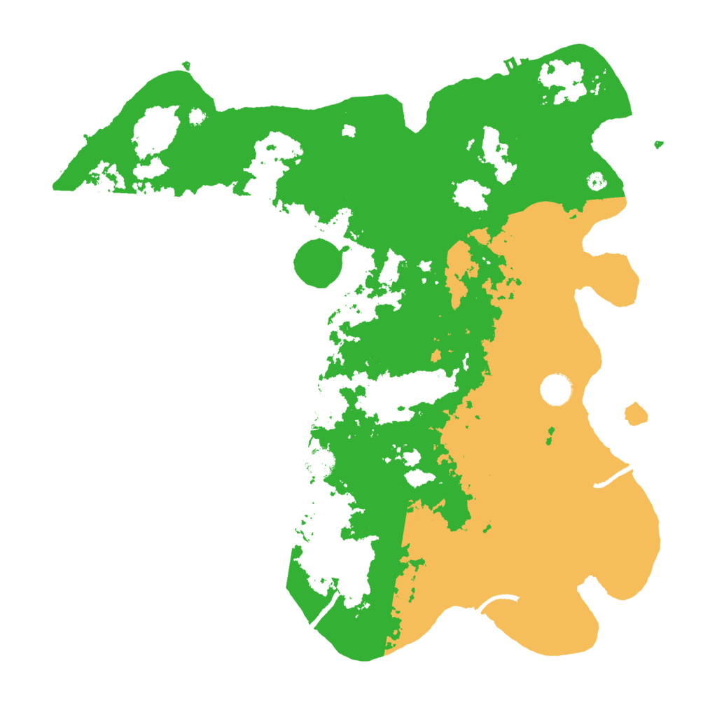 Biome Rust Map: Procedural Map, Size: 4000, Seed: 17717