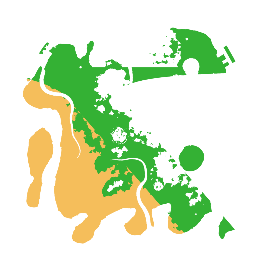 Biome Rust Map: Procedural Map, Size: 3000, Seed: 1128157140