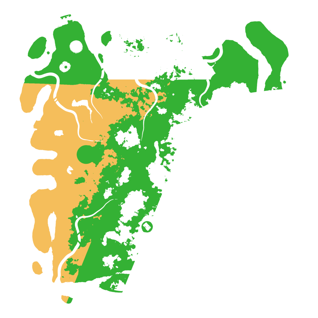 Biome Rust Map: Procedural Map, Size: 4500, Seed: 50174711