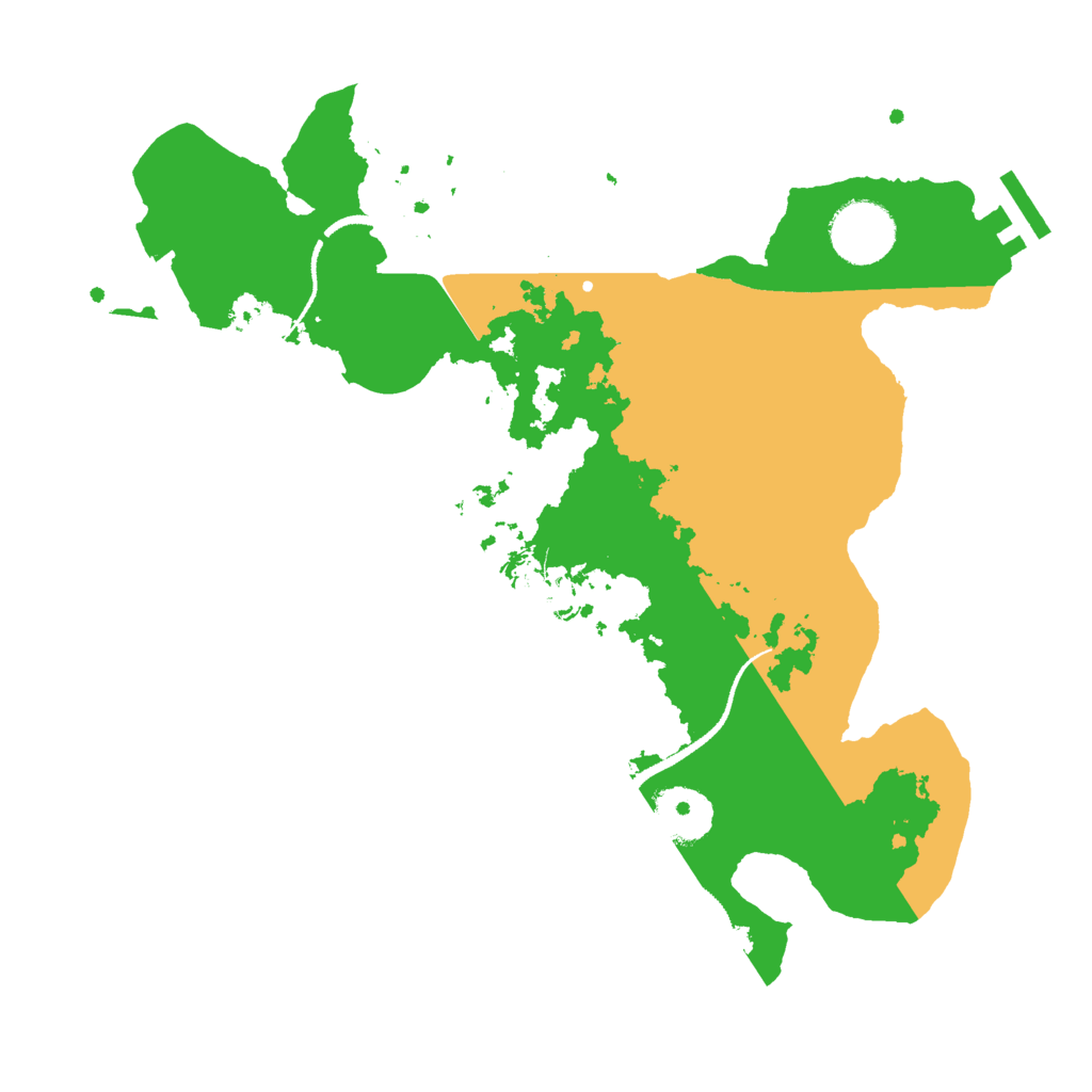 Biome Rust Map: Procedural Map, Size: 3000, Seed: 78645403
