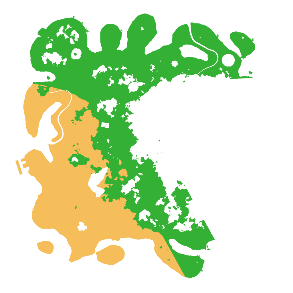 Biome Rust Map: Procedural Map, Size: 4050, Seed: 14739