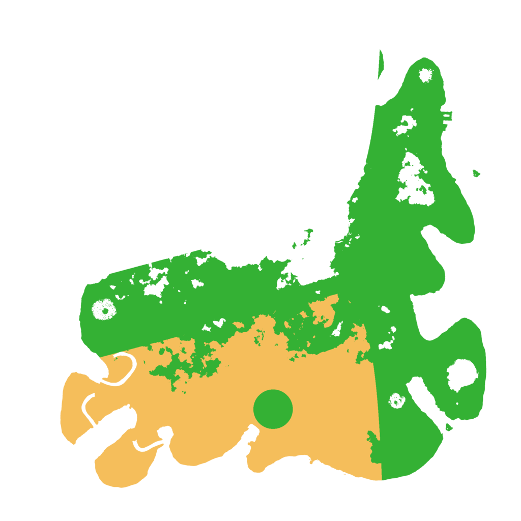 Biome Rust Map: Procedural Map, Size: 3500, Seed: 675180