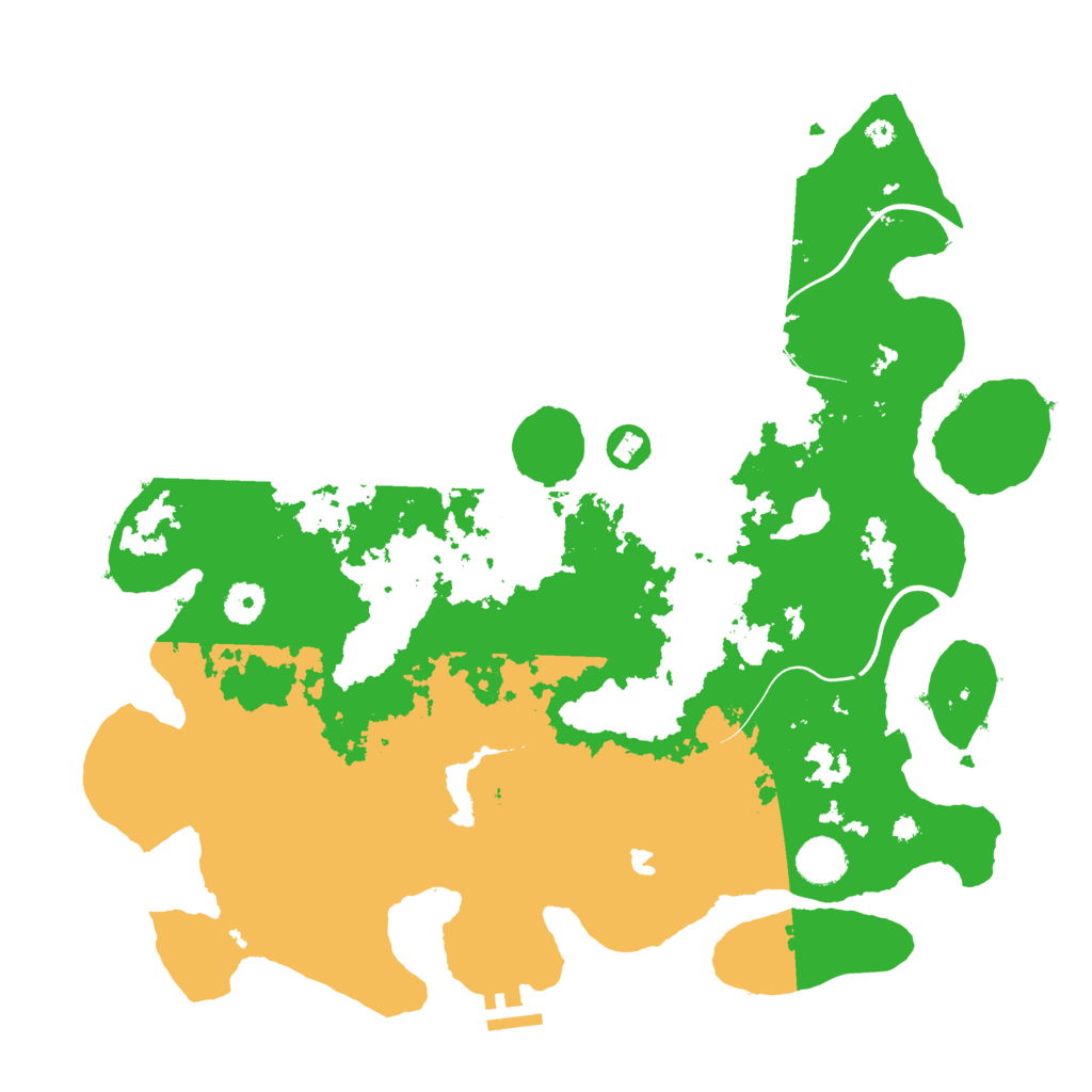 Biome Rust Map: Procedural Map, Size: 4000, Seed: 1552435