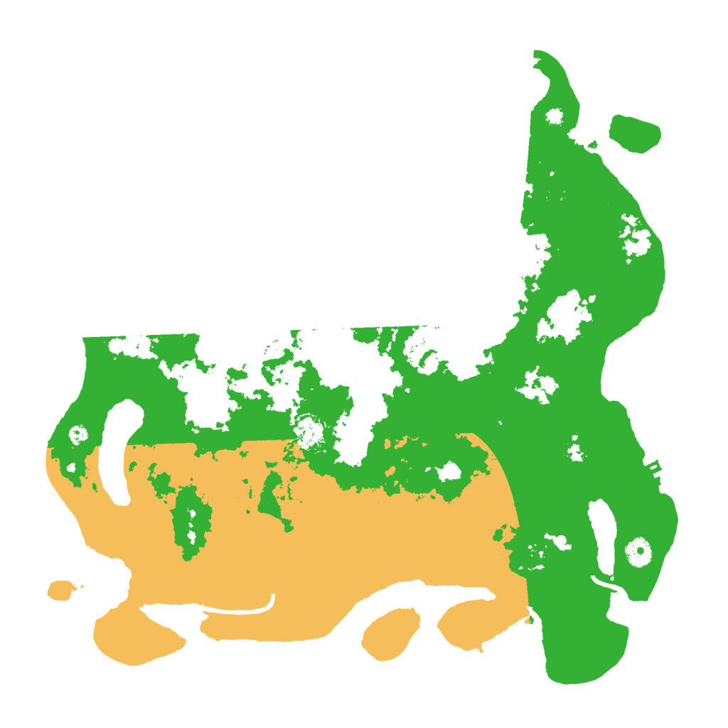 Biome Rust Map: Procedural Map, Size: 4000, Seed: 1616161616