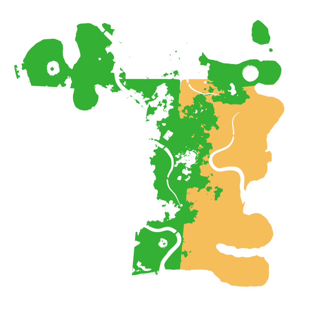 Biome Rust Map: Procedural Map, Size: 3500, Seed: 1732704013
