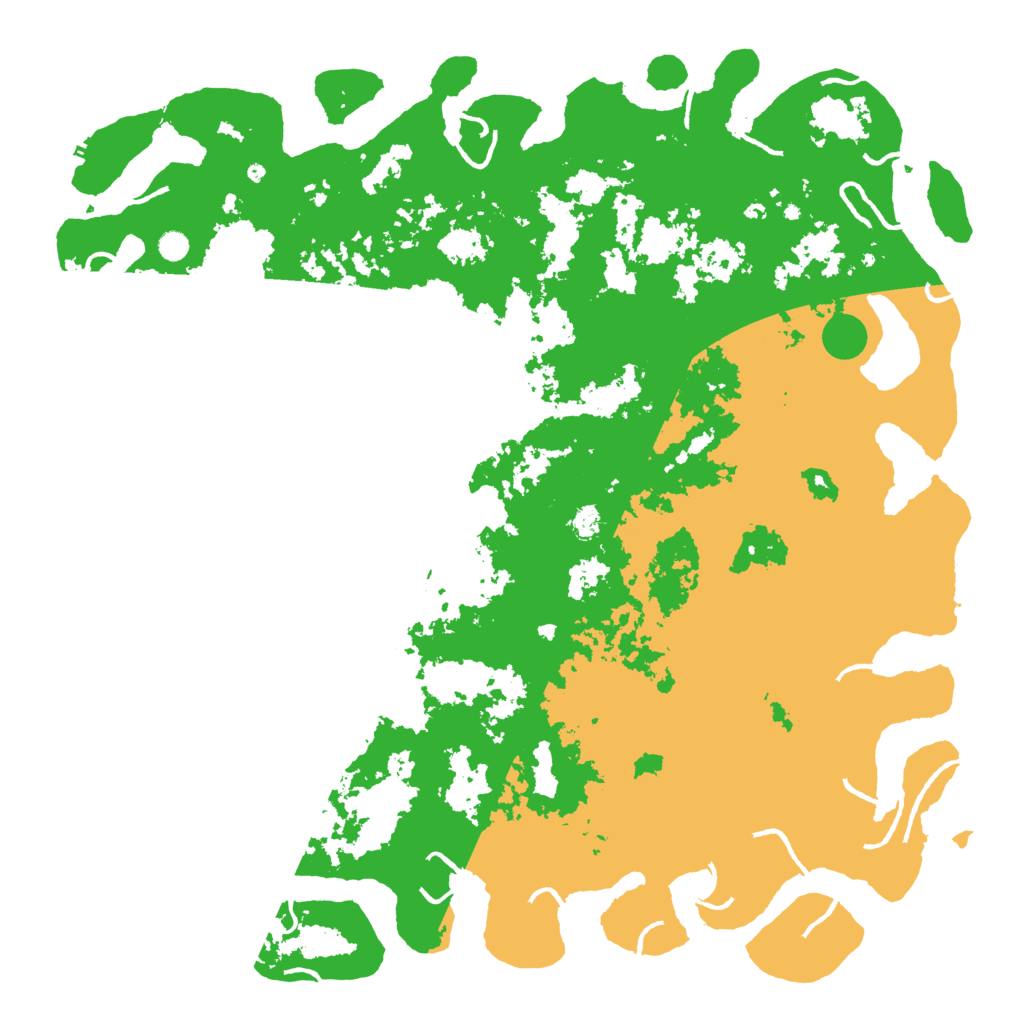 Biome Rust Map: Procedural Map, Size: 6000, Seed: 67466