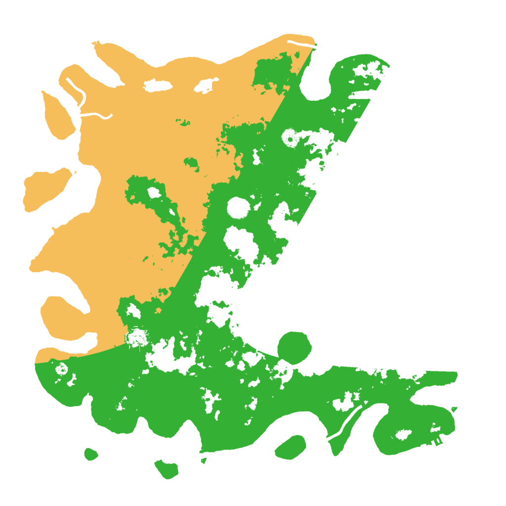 Biome Rust Map: Procedural Map, Size: 4250, Seed: 20578