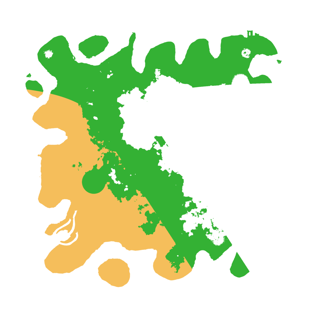 Biome Rust Map: Procedural Map, Size: 3500, Seed: 772867