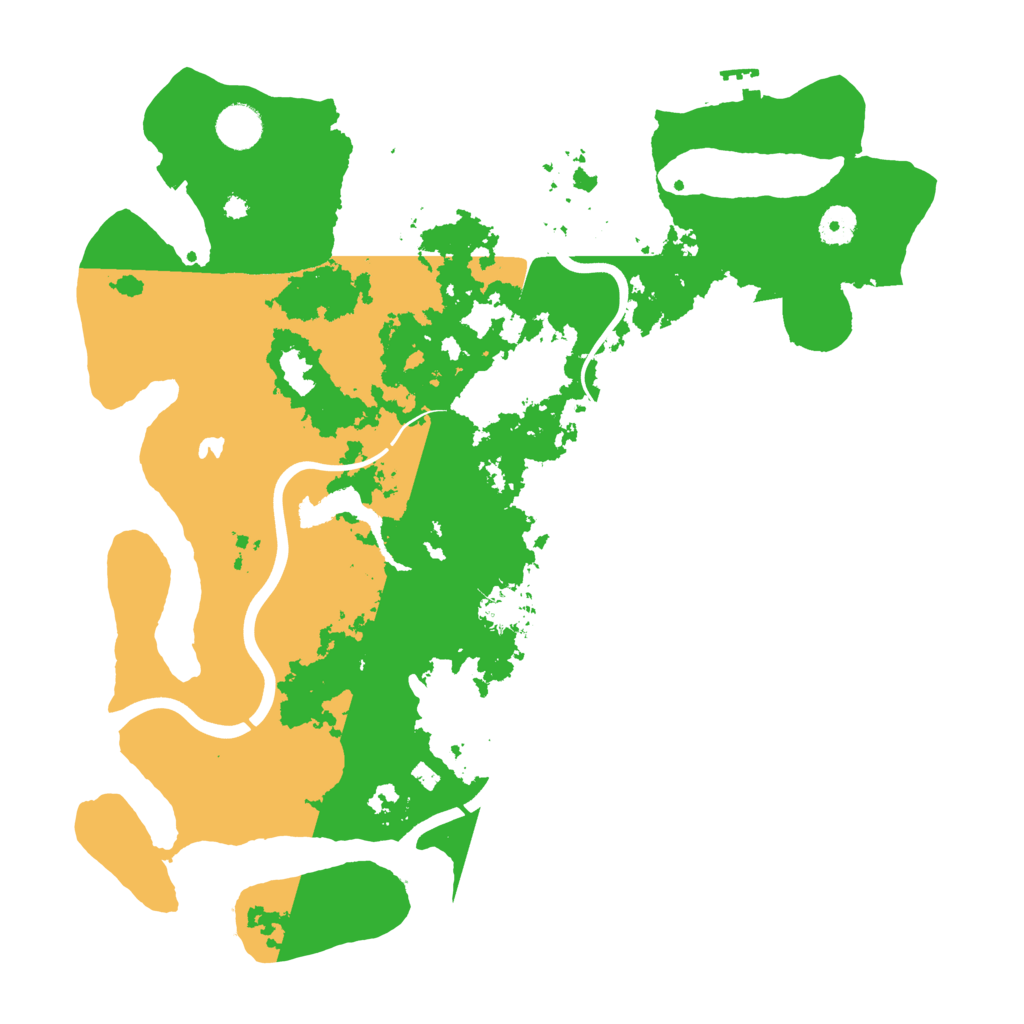 Biome Rust Map: Procedural Map, Size: 4000, Seed: 106414684