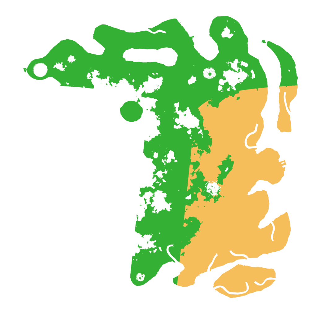 Biome Rust Map: Procedural Map, Size: 4000, Seed: 325721