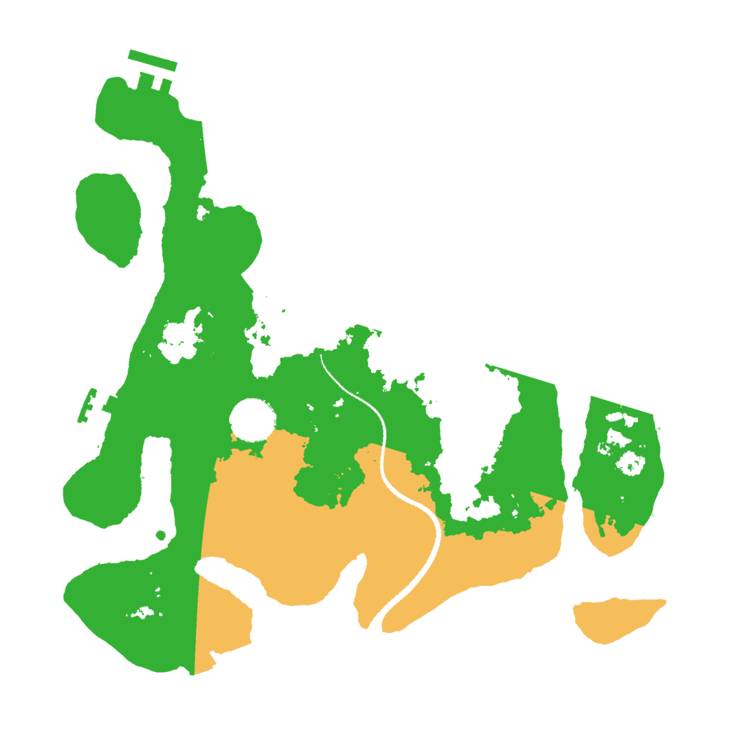 Biome Rust Map: Procedural Map, Size: 3000, Seed: 1933062469