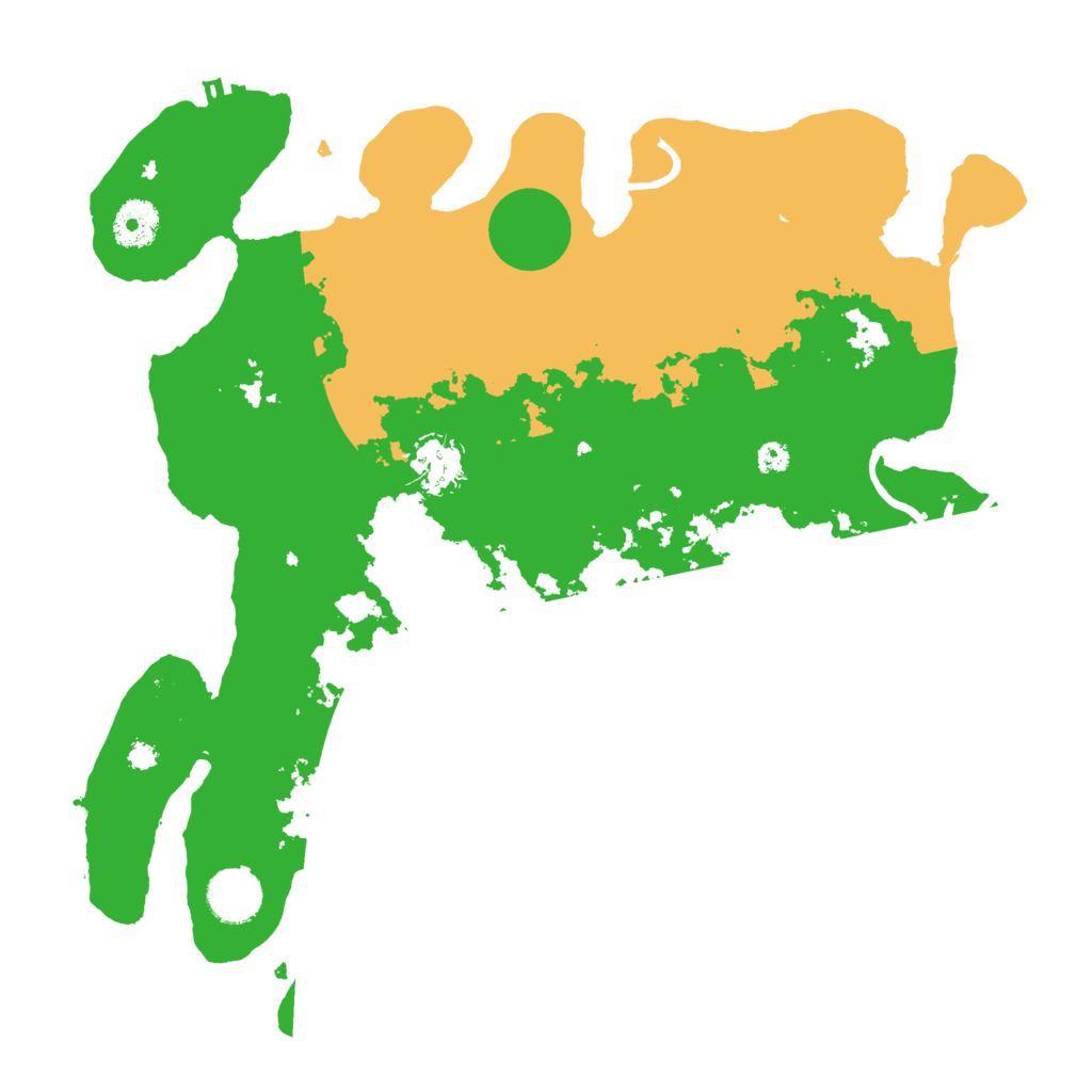 Biome Rust Map: Procedural Map, Size: 3500, Seed: 828600