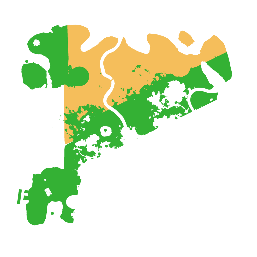 Biome Rust Map: Procedural Map, Size: 3500, Seed: 800636