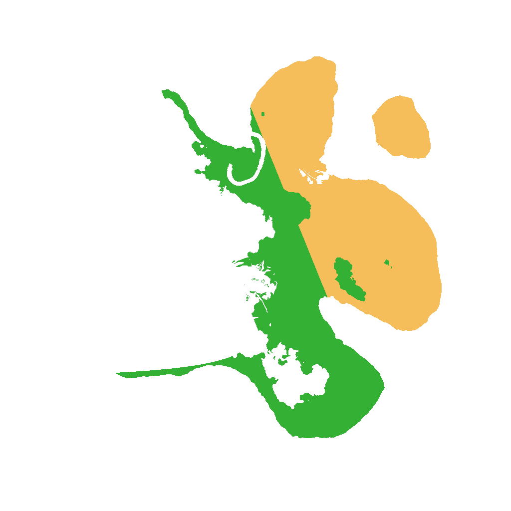 Biome Rust Map: Procedural Map, Size: 1990, Seed: 1799191618