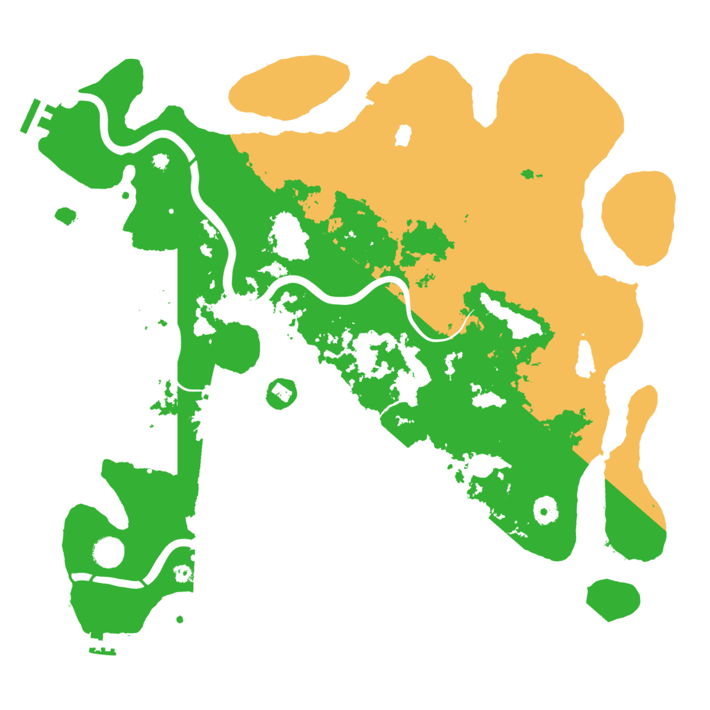 Biome Rust Map: Procedural Map, Size: 4000, Seed: 1805578784