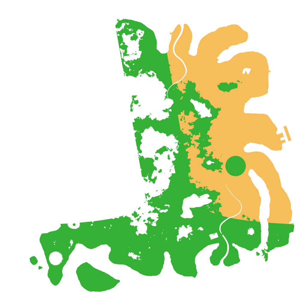 Biome Rust Map: Procedural Map, Size: 4000, Seed: 5030