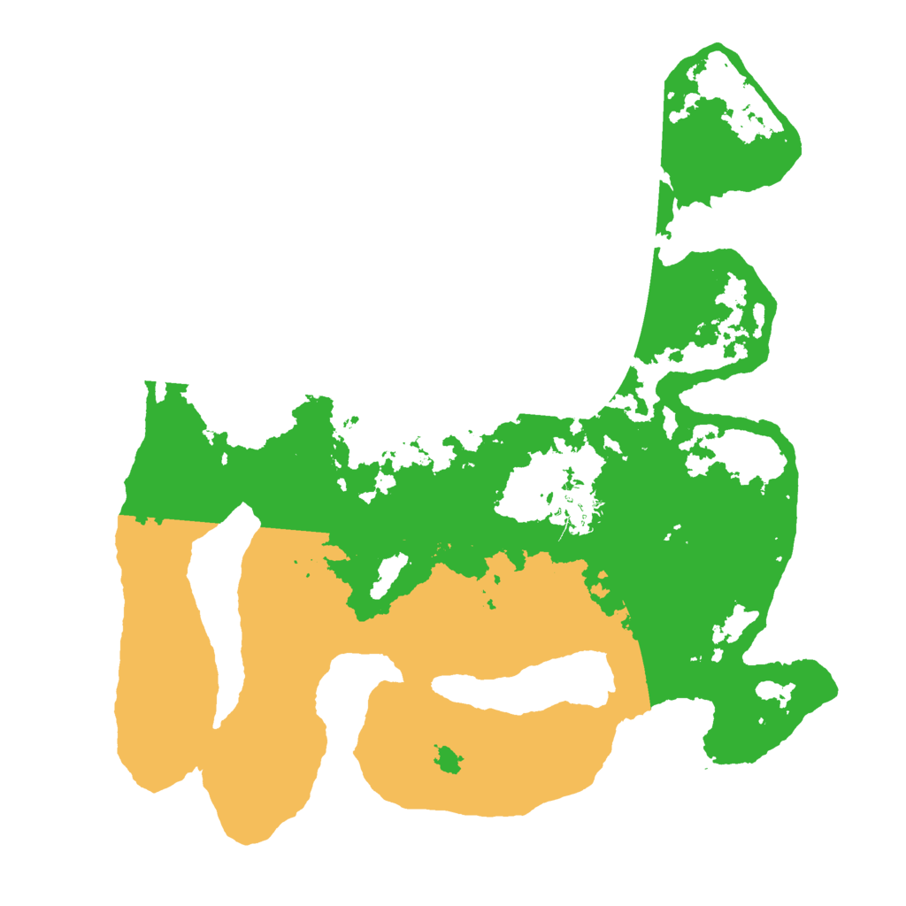 Biome Rust Map: Barren, Size: 3000, Seed: 30052021