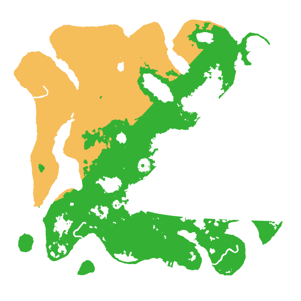 Biome Rust Map: Procedural Map, Size: 3500, Seed: 854026