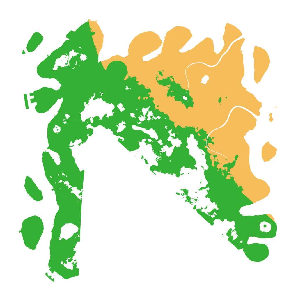 Biome Rust Map: Procedural Map, Size: 4000, Seed: 723535858