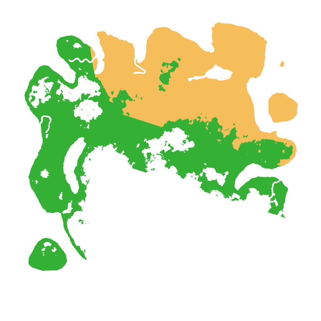 Biome Rust Map: Procedural Map, Size: 3500, Seed: 389575090