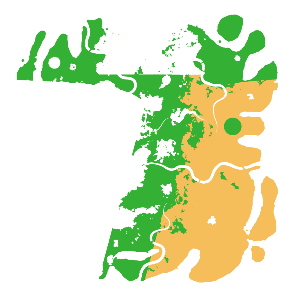 Biome Rust Map: Procedural Map, Size: 4500, Seed: 1318346210