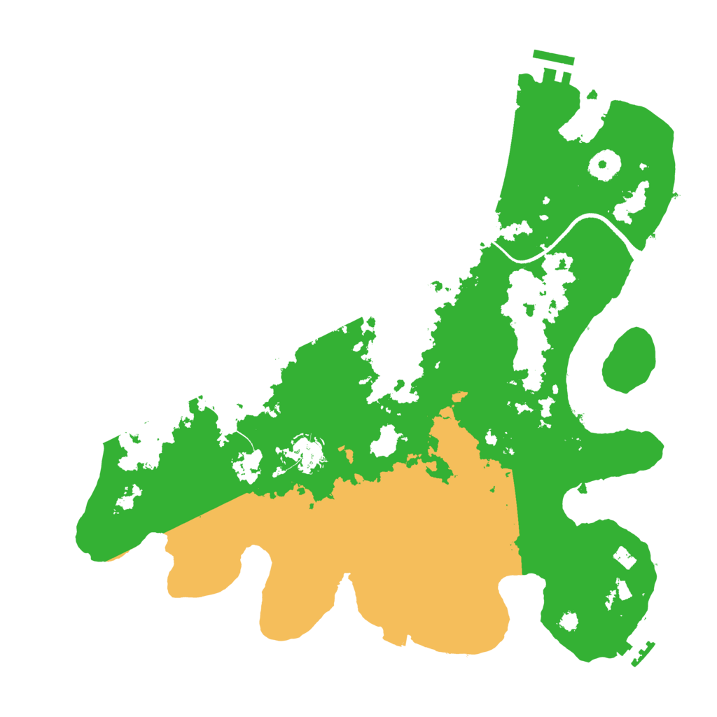 Biome Rust Map: Procedural Map, Size: 3500, Seed: 2747738