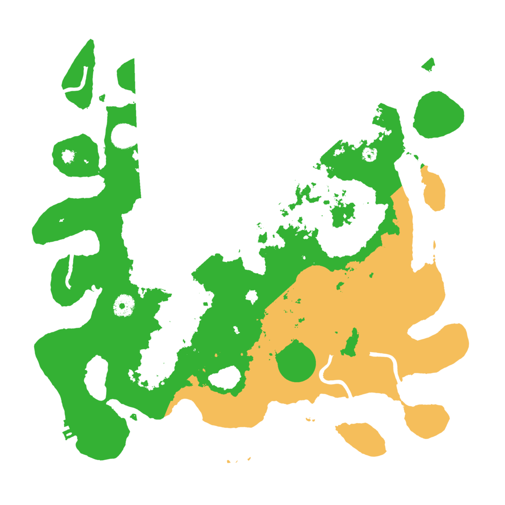 Biome Rust Map: Procedural Map, Size: 3500, Seed: 1905667970