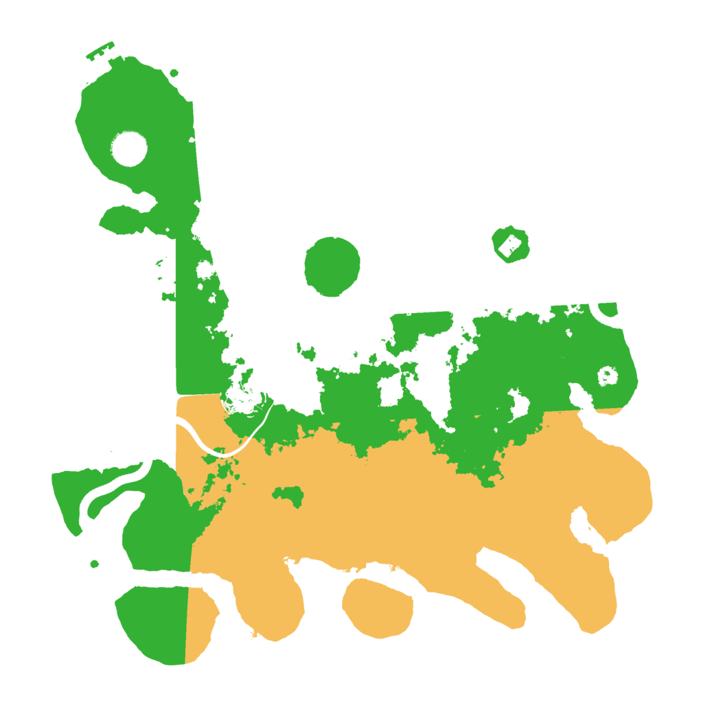 Biome Rust Map: Procedural Map, Size: 3500, Seed: 692583758