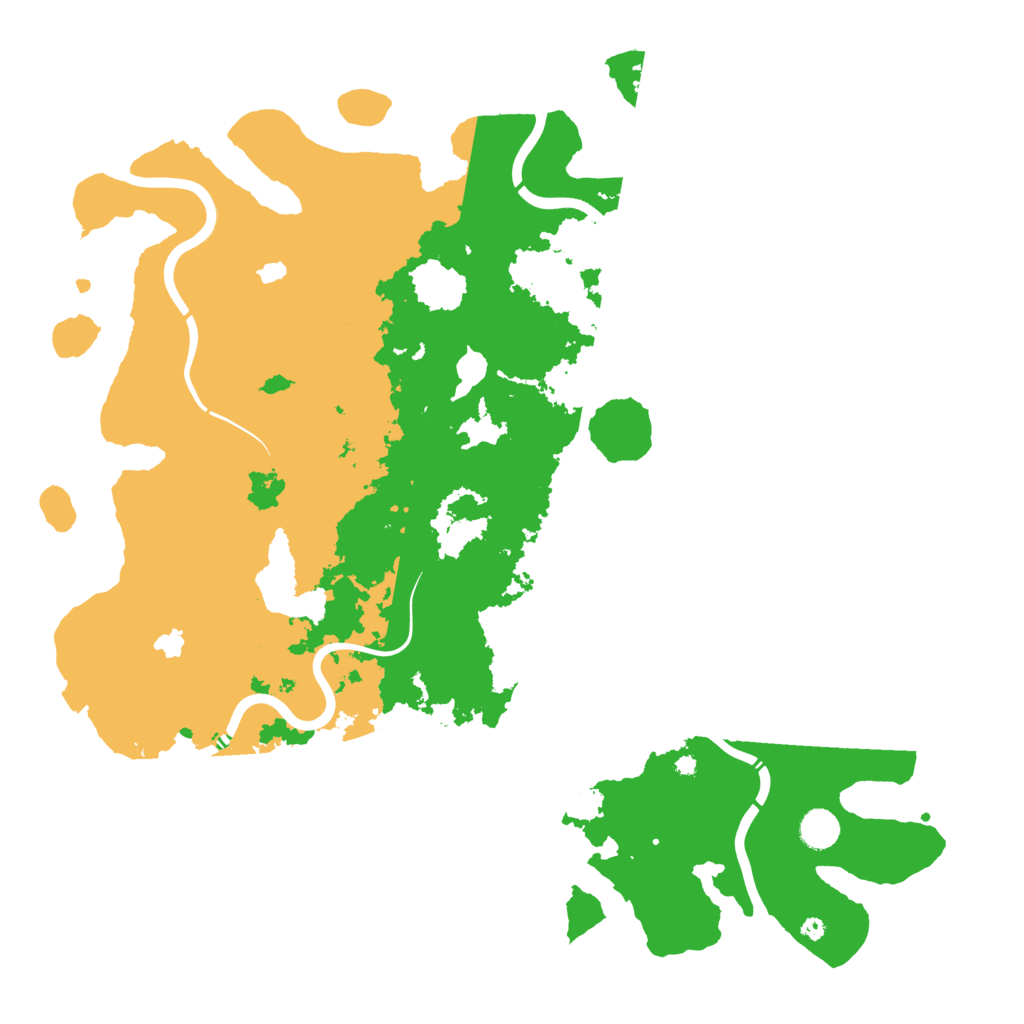 Biome Rust Map: Procedural Map, Size: 4500, Seed: 6523