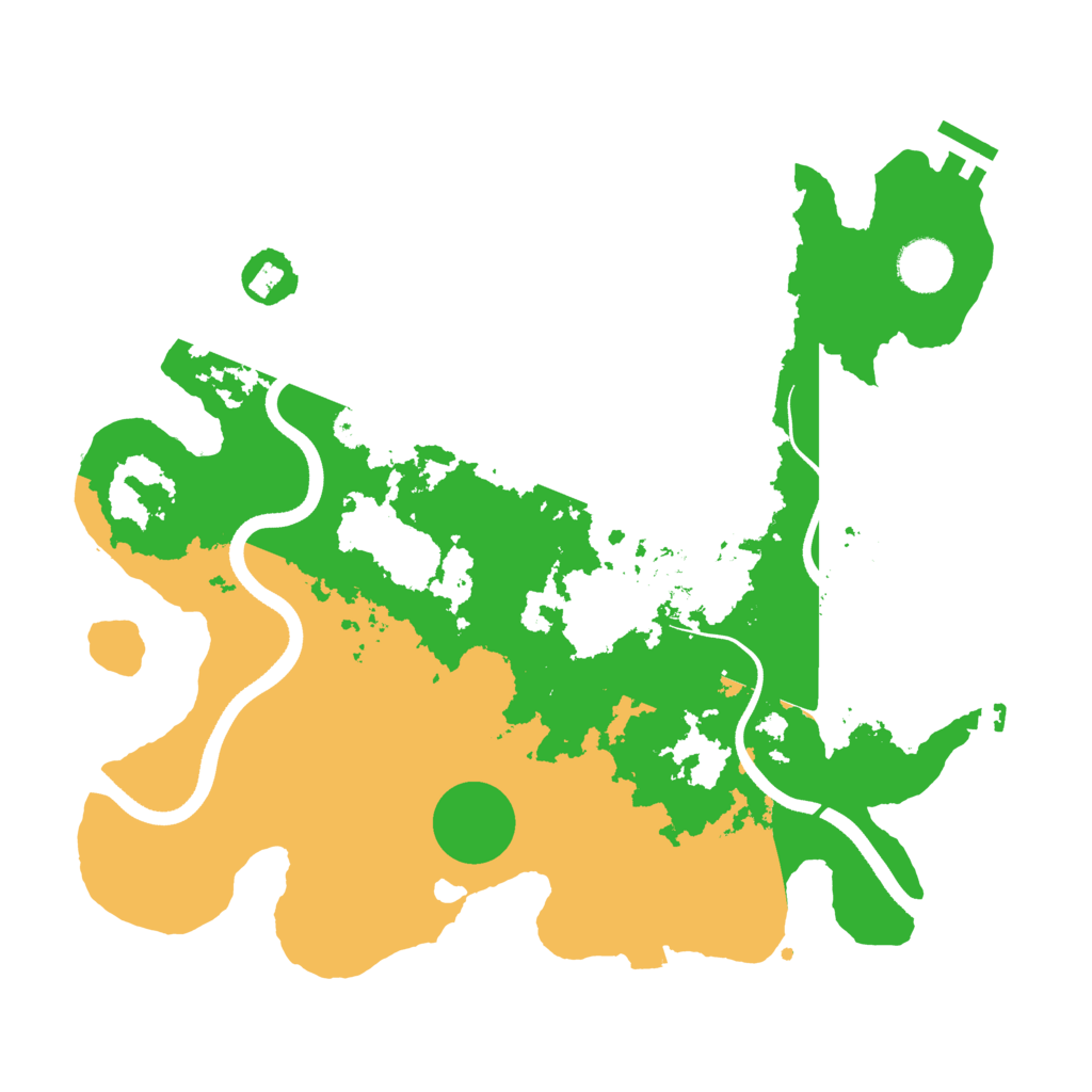 Biome Rust Map: Procedural Map, Size: 3500, Seed: 1915643289
