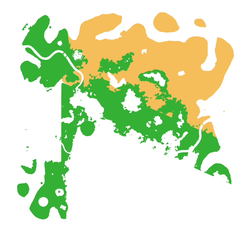 Biome Rust Map: Procedural Map, Size: 4500, Seed: 1407243567