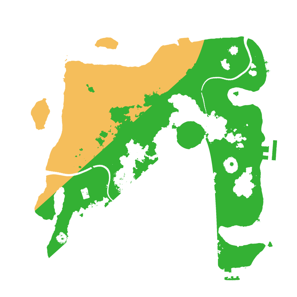 Biome Rust Map: Procedural Map, Size: 3000, Seed: 368