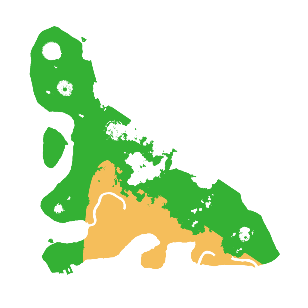 Biome Rust Map: Procedural Map, Size: 3000, Seed: 2417475