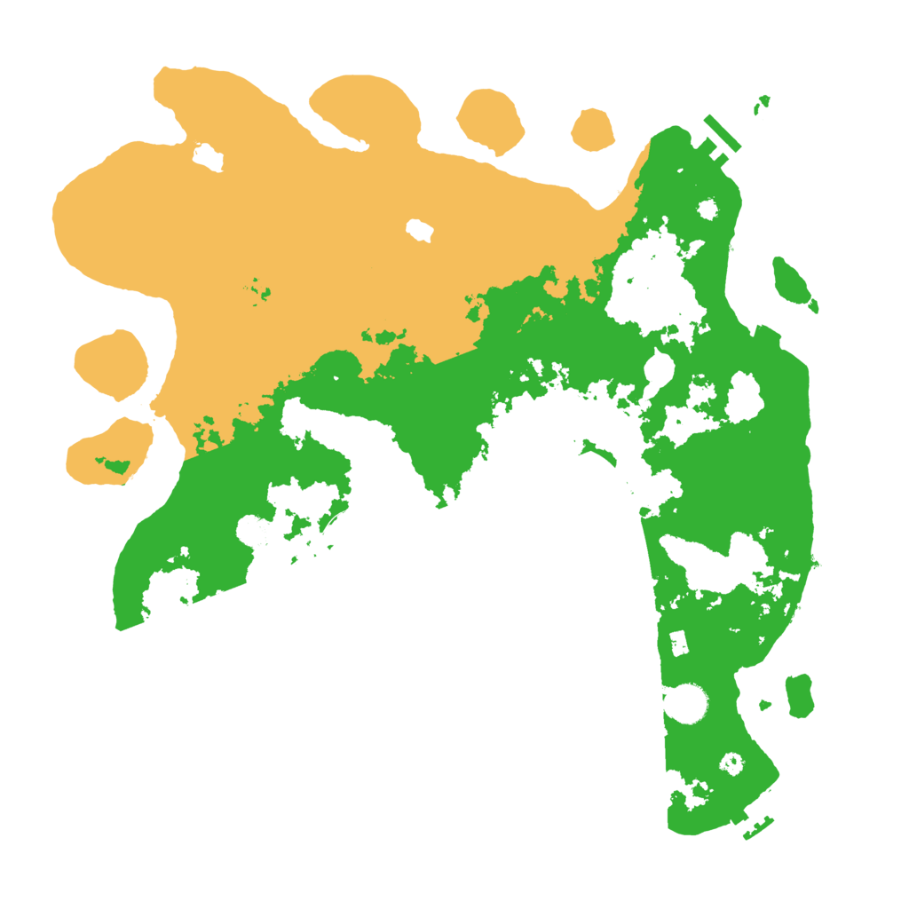 Biome Rust Map: Procedural Map, Size: 4000, Seed: 871896