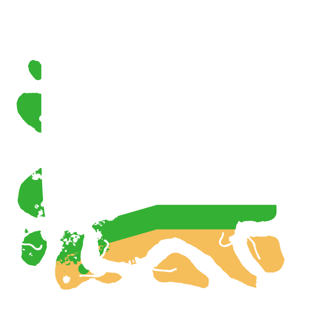 Biome Rust Map: Procedural Map, Size: 3800, Seed: 300422021