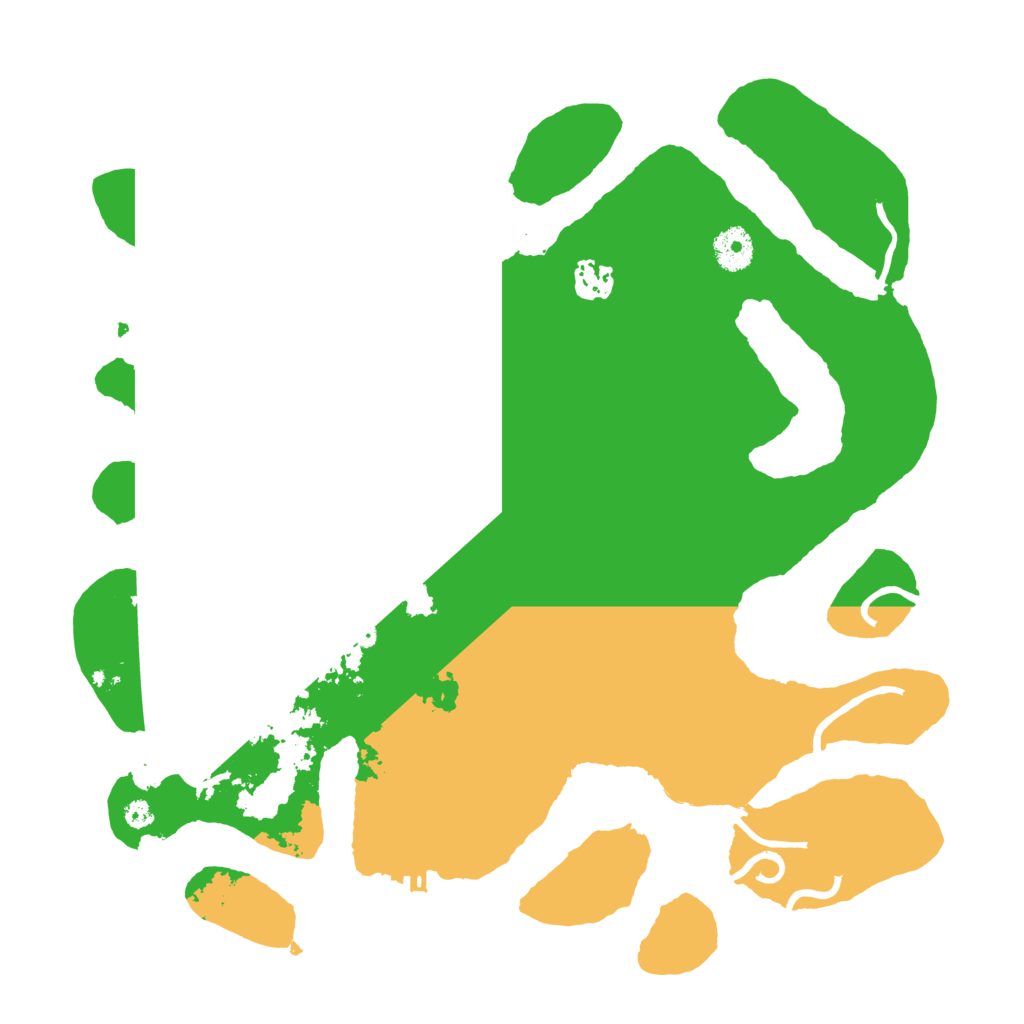 Biome Rust Map: Procedural Map, Size: 3727, Seed: 439674620