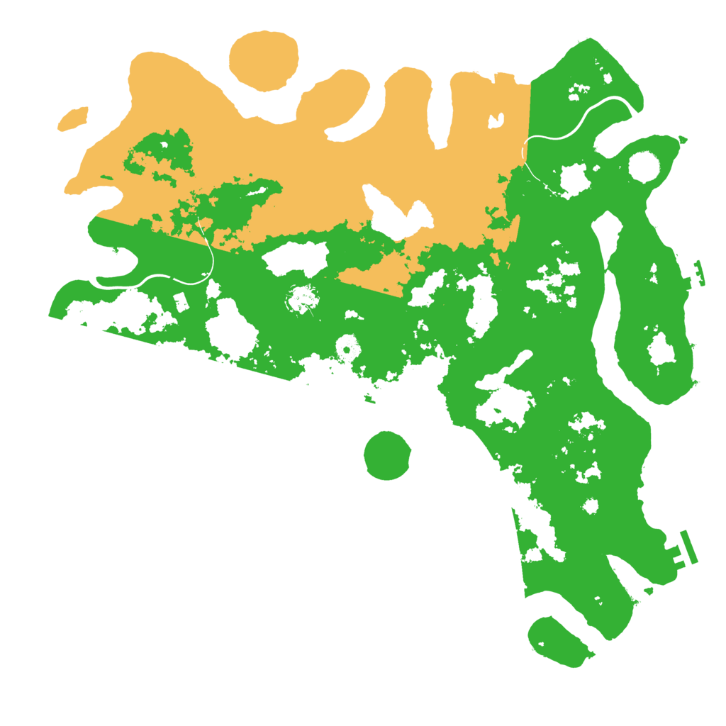 Biome Rust Map: Procedural Map, Size: 4250, Seed: 361