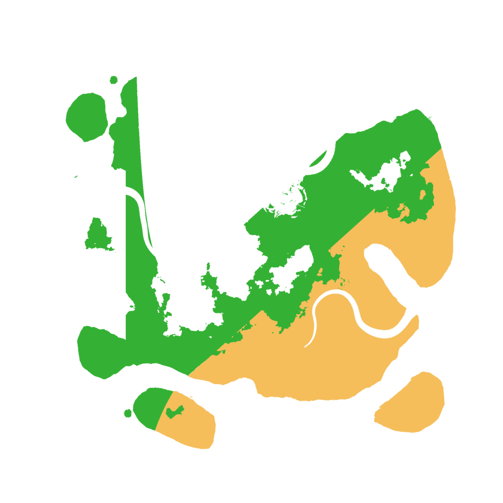 Biome Rust Map: Procedural Map, Size: 2524, Seed: 439674620