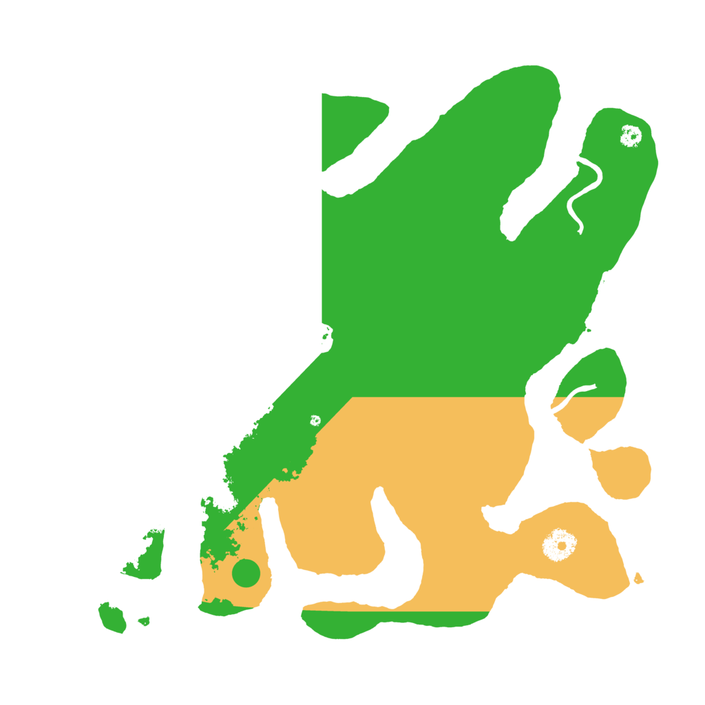 Biome Rust Map: Procedural Map, Size: 3300, Seed: 1510865073